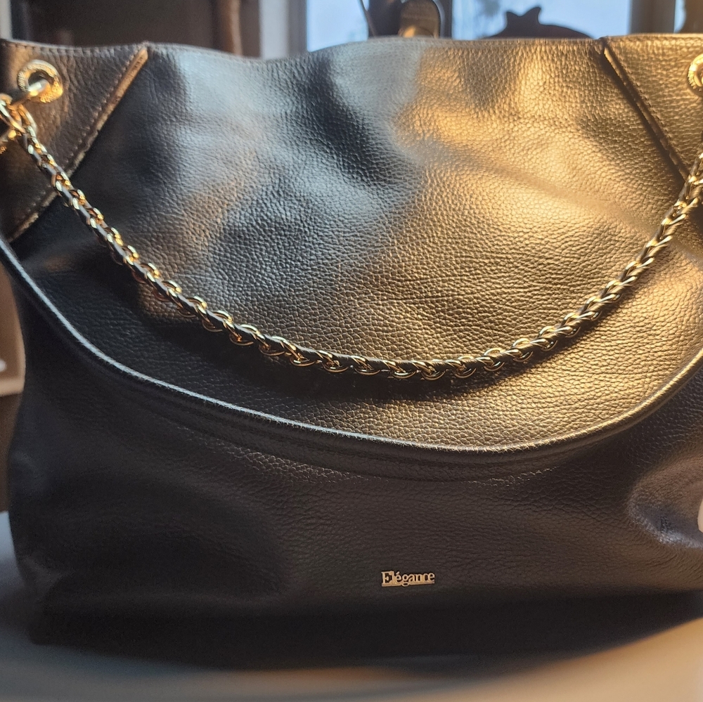 Elegance Paris Genuine Leather Tote